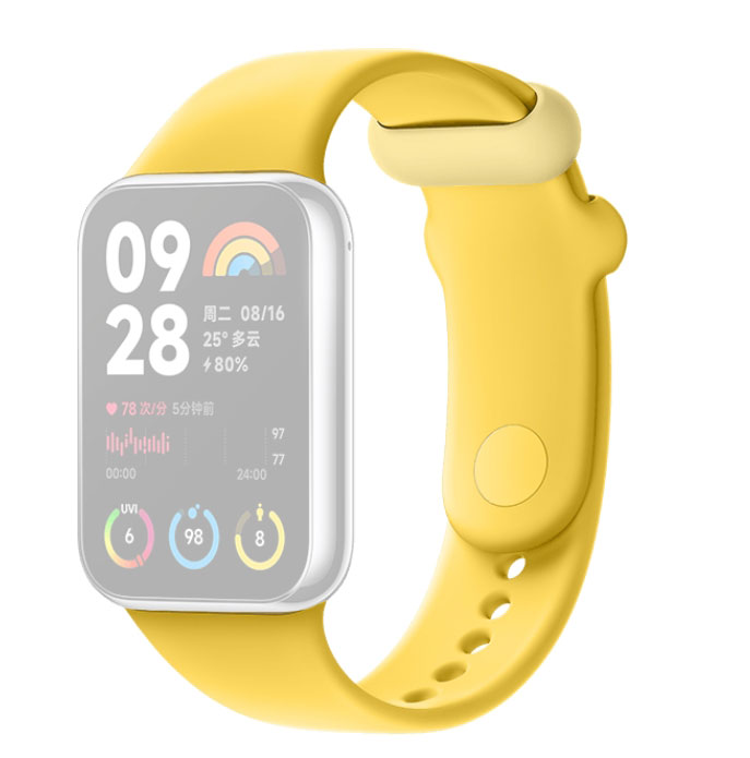 Xiaomi TPU-Armband mit Schnellverschluss | Zitronengelb Xiaomi TPU-Armband mit Schnellverschluss | Zitronengelb